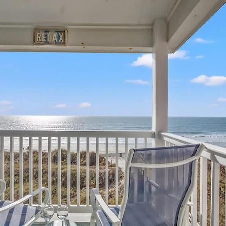 *2Br Oceanfront Retreat*King Ensuite*Pool*Nmb Cherry Grove*Pc4 Myrtle Beach Ngoại thất bức ảnh