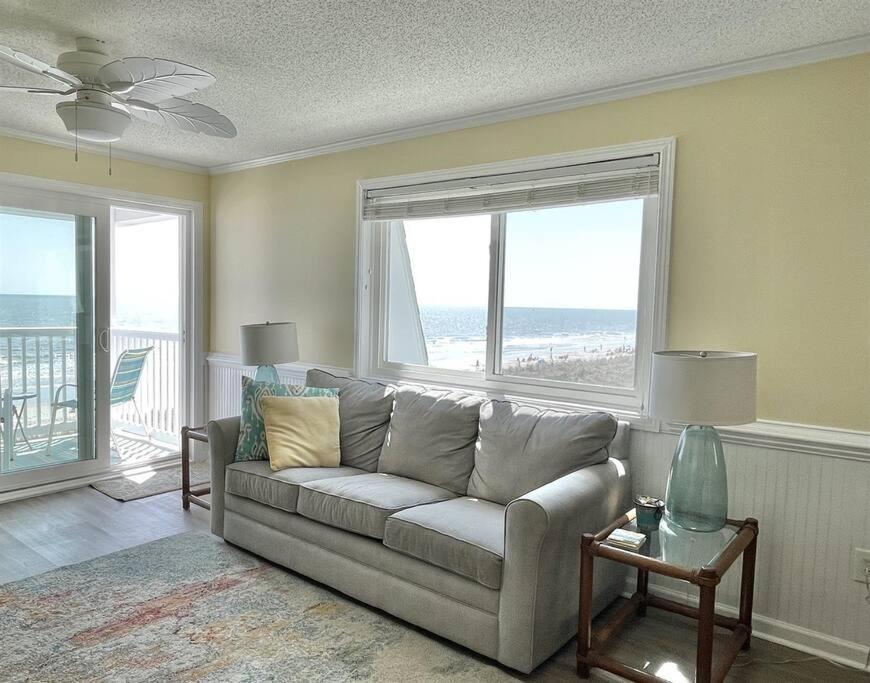 *2Br Oceanfront Retreat*King Ensuite*Pool*Nmb Cherry Grove*Pc4 Myrtle Beach Ngoại thất bức ảnh