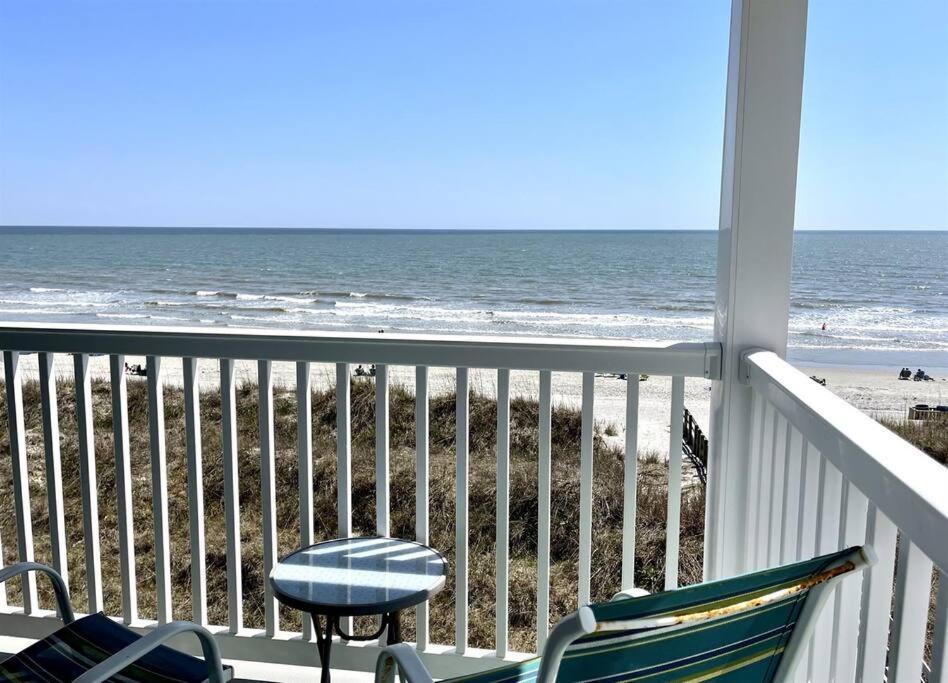 *2Br Oceanfront Retreat*King Ensuite*Pool*Nmb Cherry Grove*Pc4 Myrtle Beach Ngoại thất bức ảnh