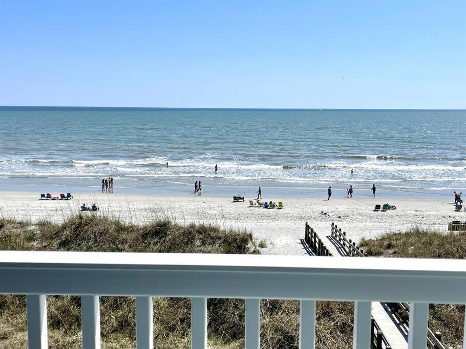 *2Br Oceanfront Retreat*King Ensuite*Pool*Nmb Cherry Grove*Pc4 Myrtle Beach Ngoại thất bức ảnh