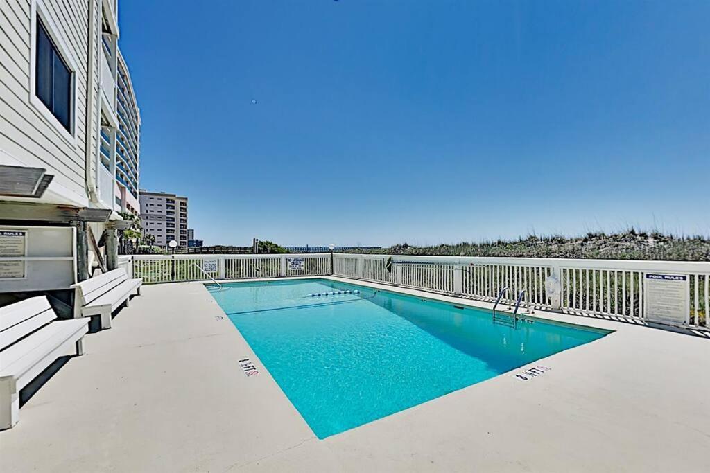 *2Br Oceanfront Retreat*King Ensuite*Pool*Nmb Cherry Grove*Pc4 Myrtle Beach Ngoại thất bức ảnh