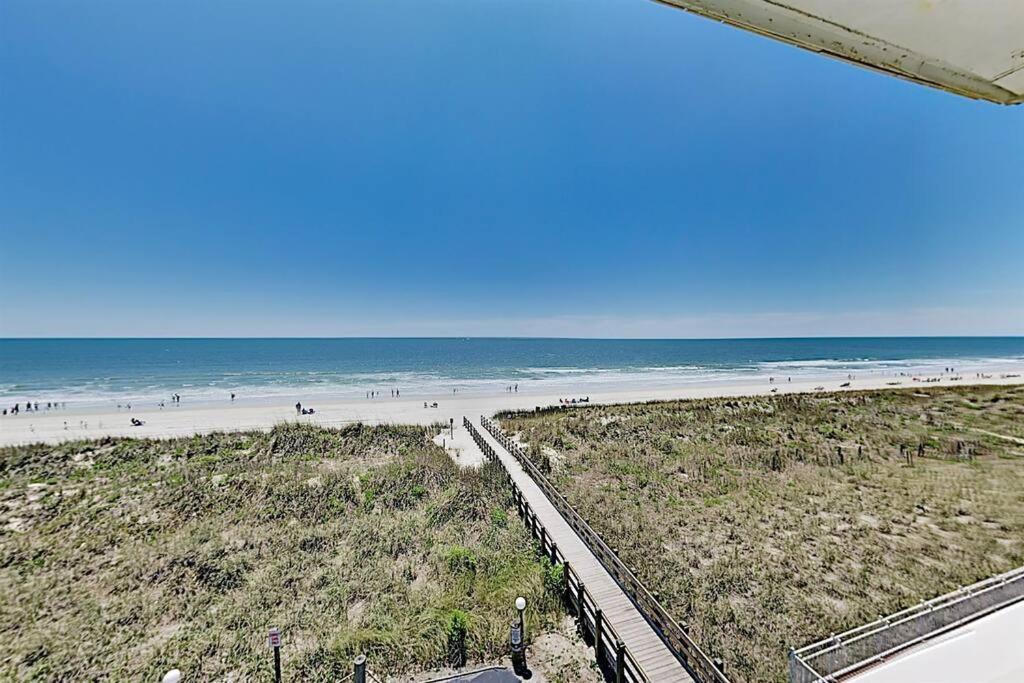 *2Br Oceanfront Retreat*King Ensuite*Pool*Nmb Cherry Grove*Pc4 Myrtle Beach Ngoại thất bức ảnh