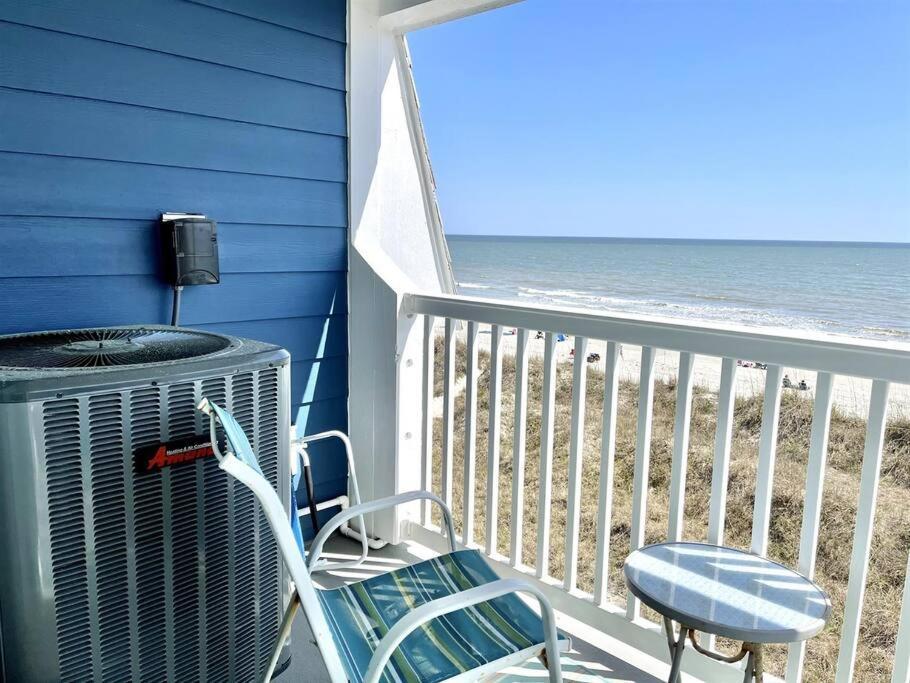 *2Br Oceanfront Retreat*King Ensuite*Pool*Nmb Cherry Grove*Pc4 Myrtle Beach Ngoại thất bức ảnh