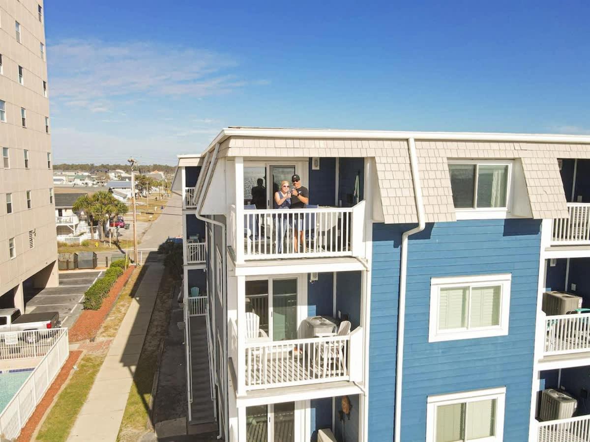 *2Br Oceanfront Retreat*King Ensuite*Pool*Nmb Cherry Grove*Pc4 Myrtle Beach Ngoại thất bức ảnh