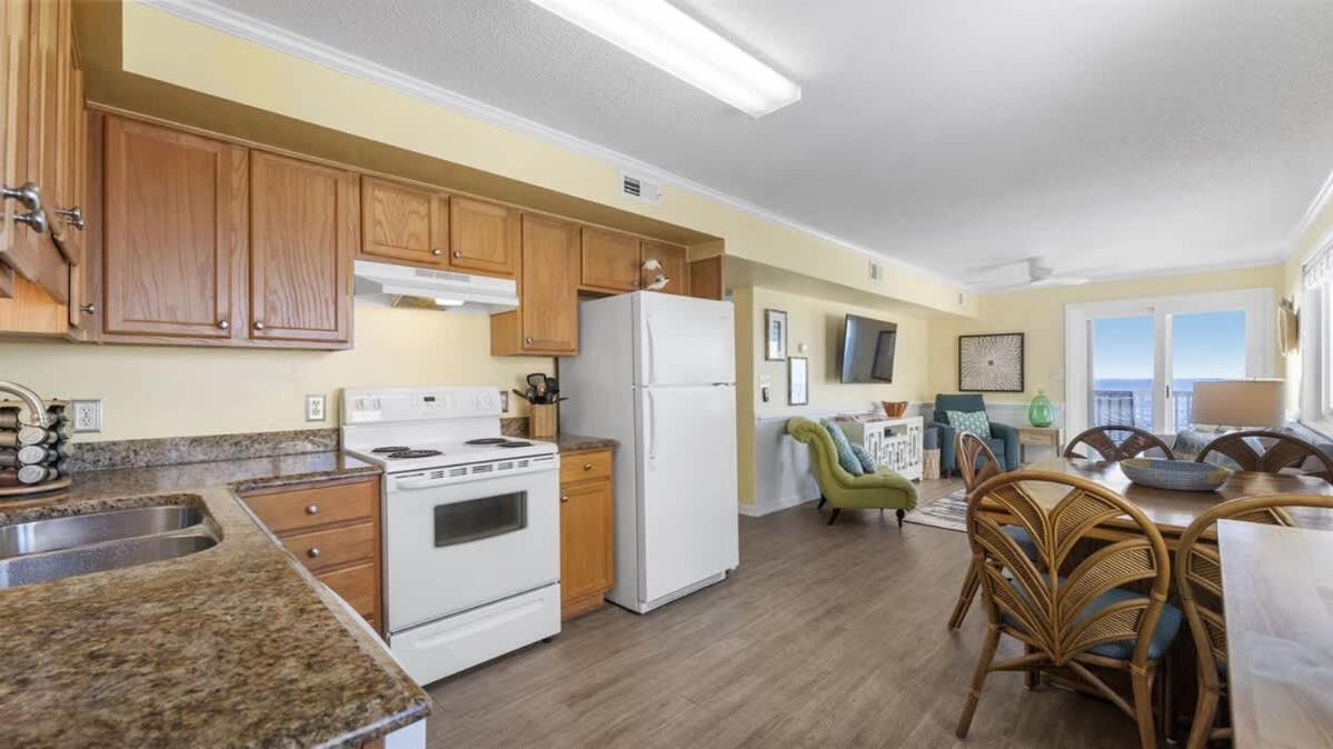 *2Br Oceanfront Retreat*King Ensuite*Pool*Nmb Cherry Grove*Pc4 Myrtle Beach Ngoại thất bức ảnh