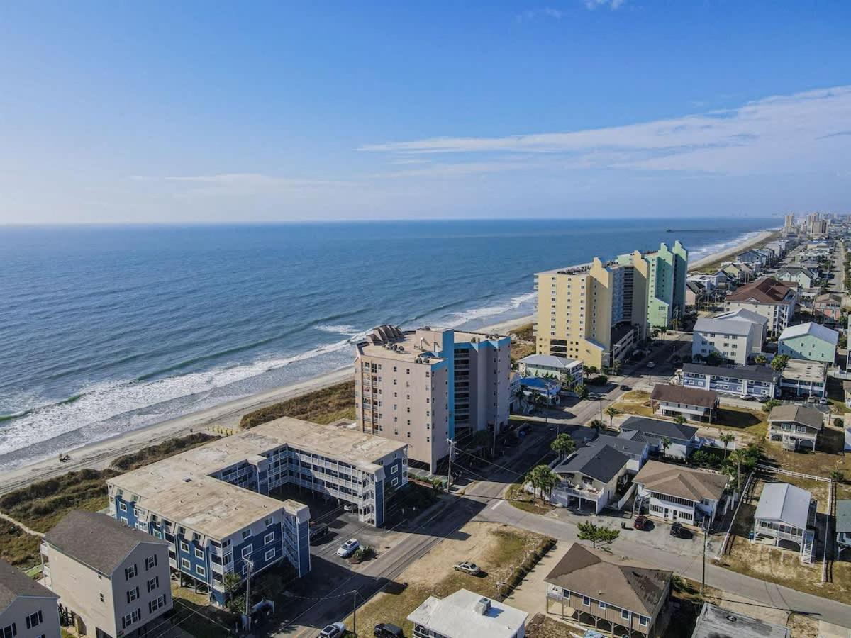 *2Br Oceanfront Retreat*King Ensuite*Pool*Nmb Cherry Grove*Pc4 Myrtle Beach Ngoại thất bức ảnh
