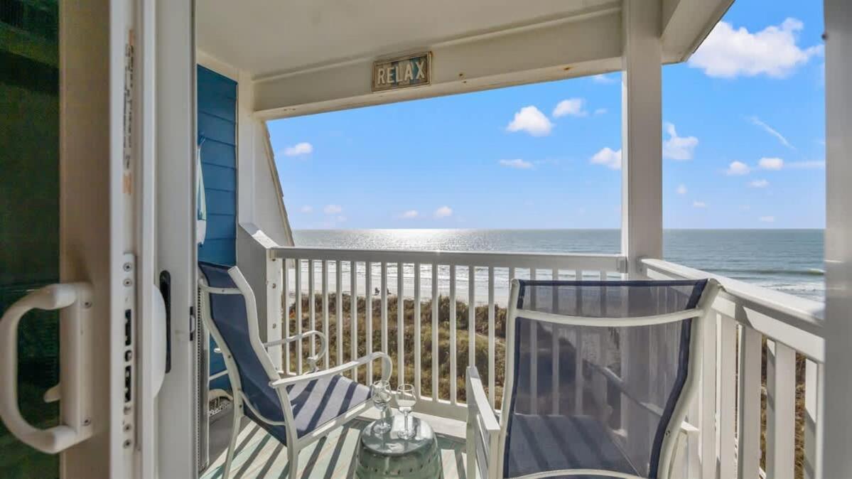 *2Br Oceanfront Retreat*King Ensuite*Pool*Nmb Cherry Grove*Pc4 Myrtle Beach Ngoại thất bức ảnh