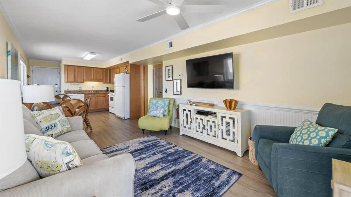 *2Br Oceanfront Retreat*King Ensuite*Pool*Nmb Cherry Grove*Pc4 Myrtle Beach Ngoại thất bức ảnh