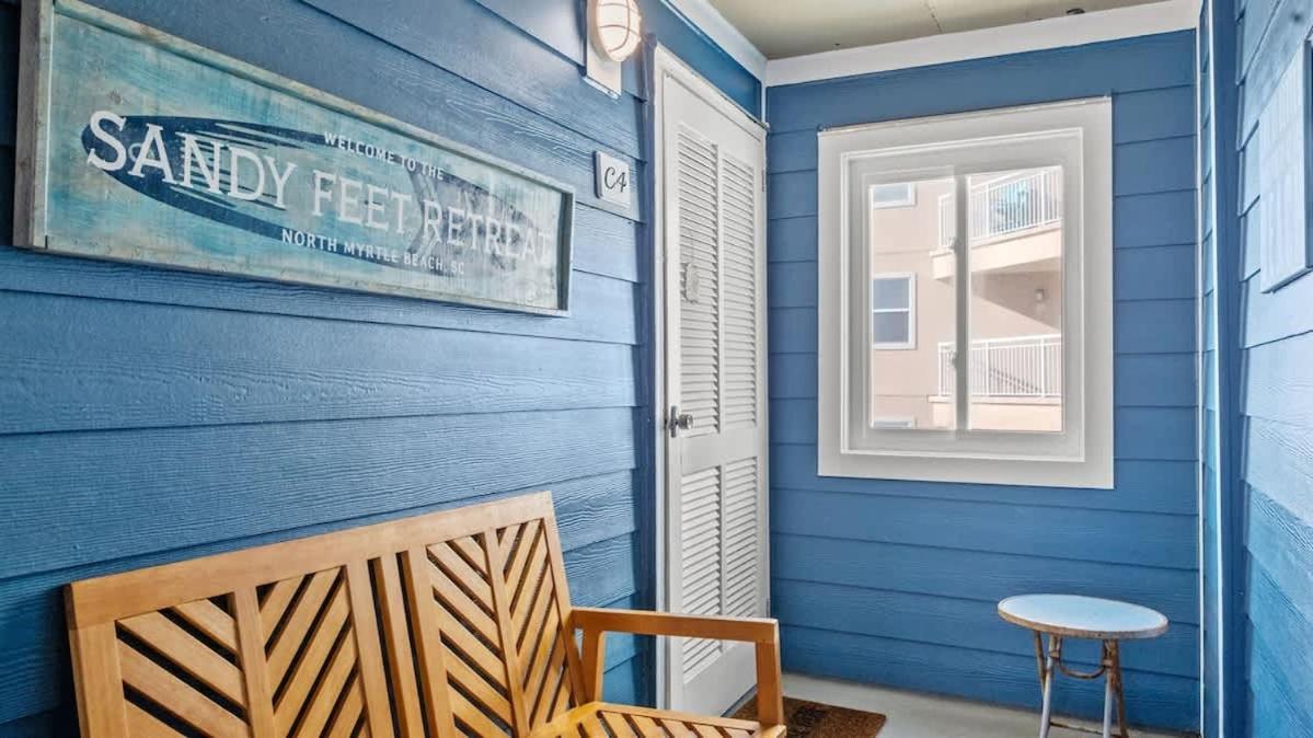*2Br Oceanfront Retreat*King Ensuite*Pool*Nmb Cherry Grove*Pc4 Myrtle Beach Ngoại thất bức ảnh
