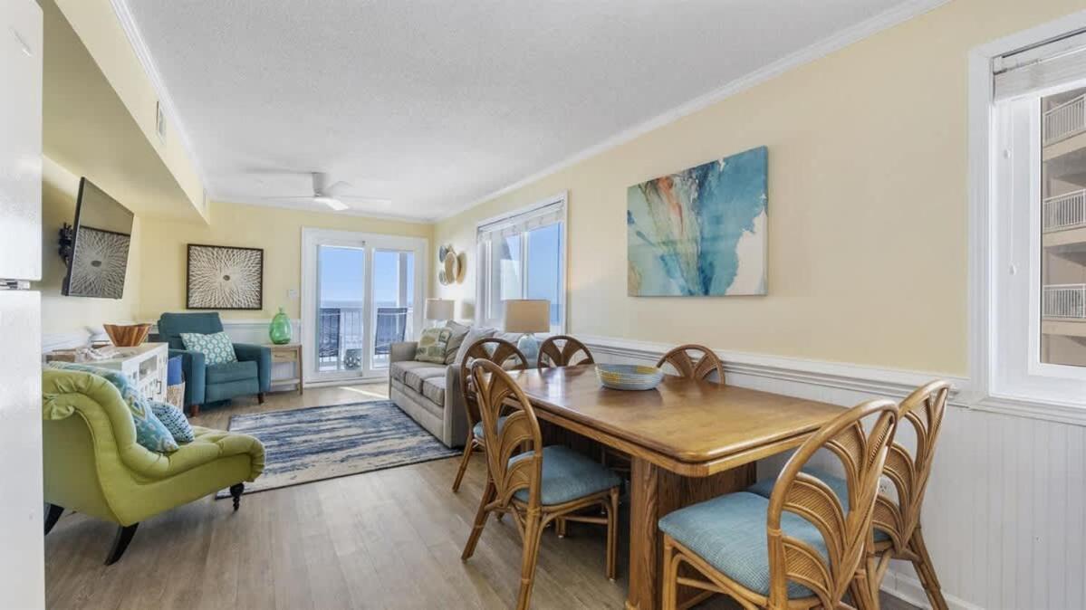 *2Br Oceanfront Retreat*King Ensuite*Pool*Nmb Cherry Grove*Pc4 Myrtle Beach Ngoại thất bức ảnh