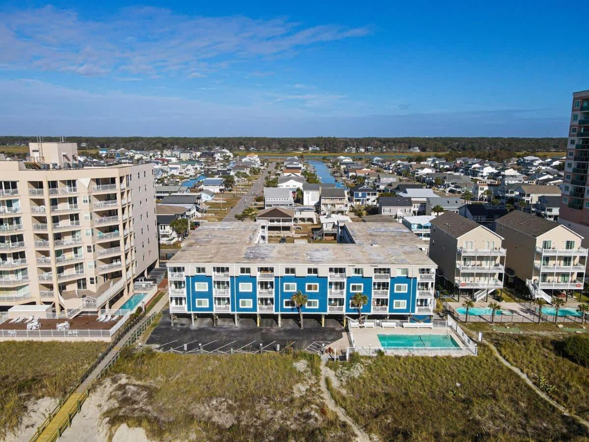 *2Br Oceanfront Retreat*King Ensuite*Pool*Nmb Cherry Grove*Pc4 Myrtle Beach Ngoại thất bức ảnh