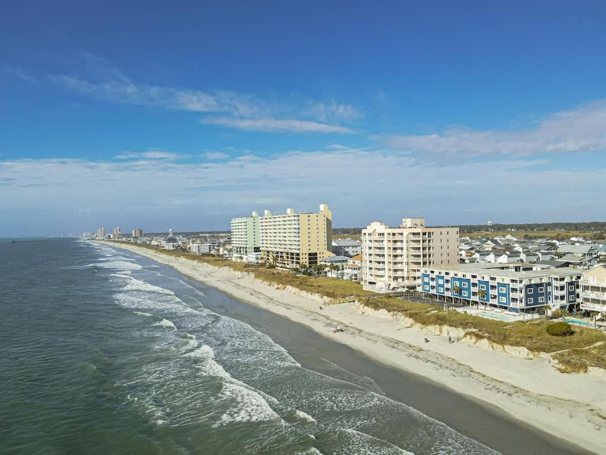*2Br Oceanfront Retreat*King Ensuite*Pool*Nmb Cherry Grove*Pc4 Myrtle Beach Ngoại thất bức ảnh
