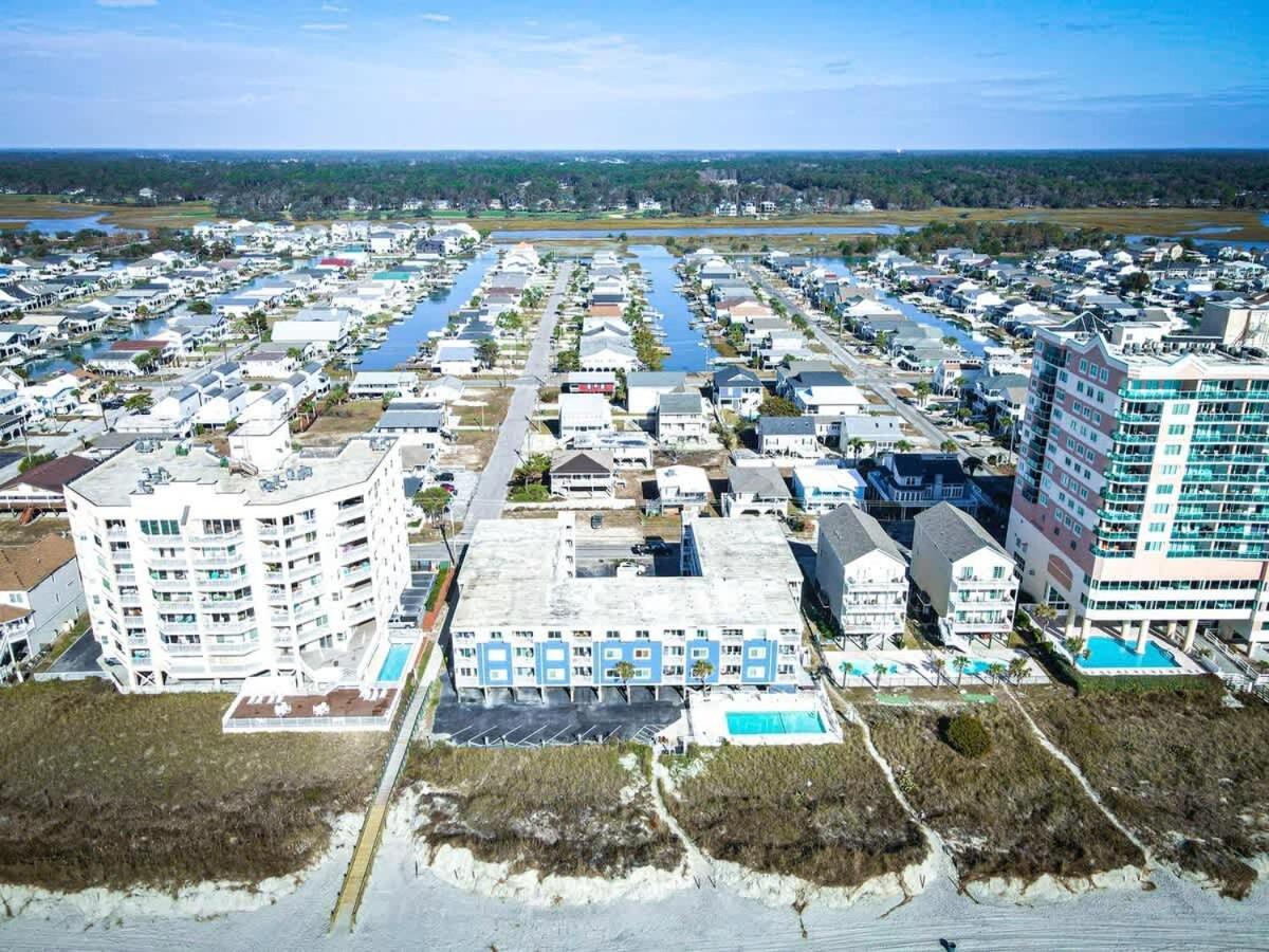 *2Br Oceanfront Retreat*King Ensuite*Pool*Nmb Cherry Grove*Pc4 Myrtle Beach Ngoại thất bức ảnh